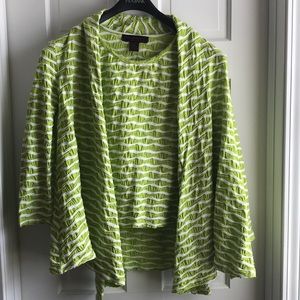 2-Piece Tank/Jacket Summer Set